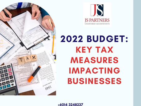 2022 Budget - Key Tax Measures Impacting Businesses