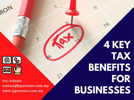 4 Key Tax Benefits For Businesses
