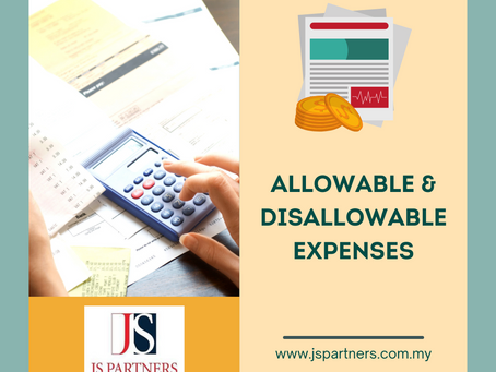 Accounting 101: Allowable & Disallowable Expenses