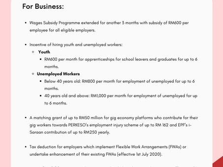 National Economic Recovery Plan (PENJANA)