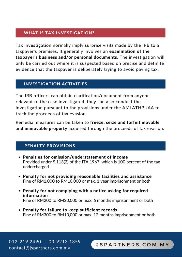 Tax Audit and Investigation