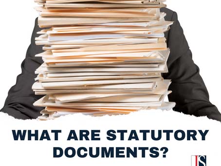 What are statutory Documents?